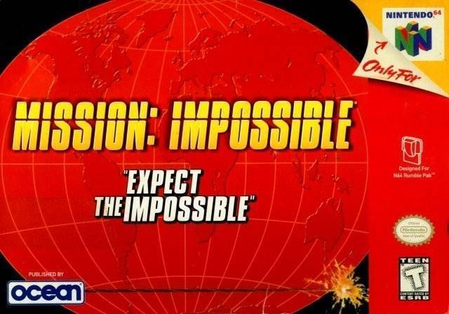 Mission Impossible (USA) Game Cover